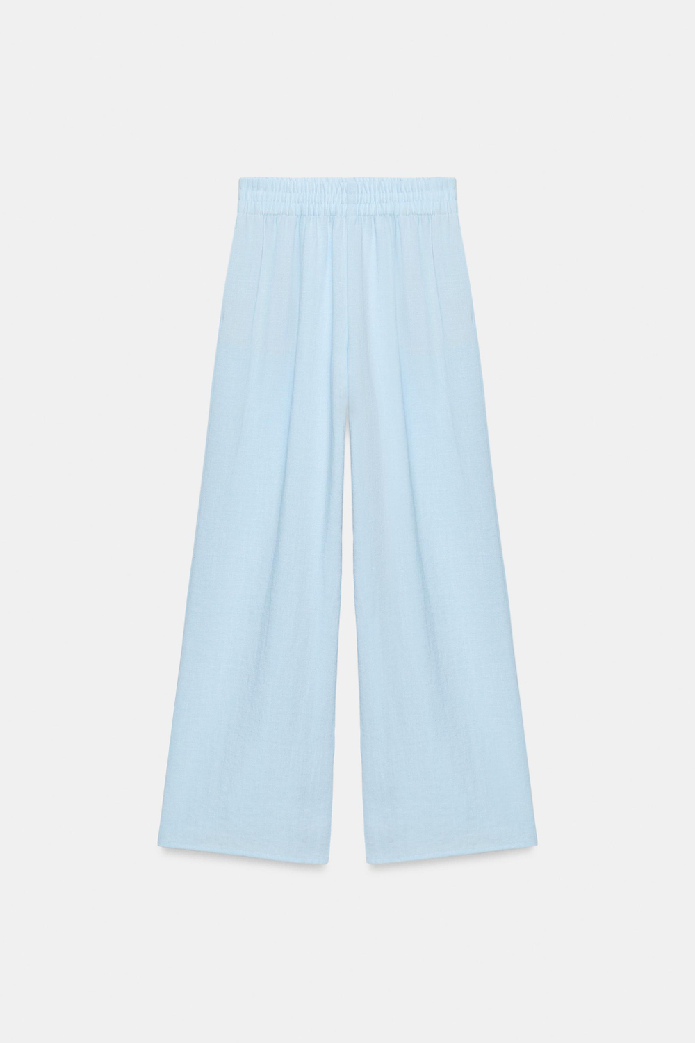 ШИРОКИЕ БРЮКИ С ЭЛАСТИЧНЫМ ПОЯСОМ — ZARA