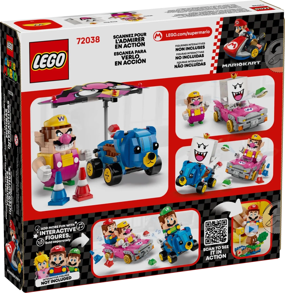 Конструктор LEGO Super Mario 72038 Mario Kart Варио и король Бу