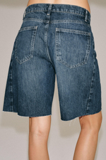 ДЖИНСОВЫЕ ШОРТЫ RELAXED СО СРЕДНЕЙ ПОСАДКОЙ — ZW COLLECTION — ZARA
