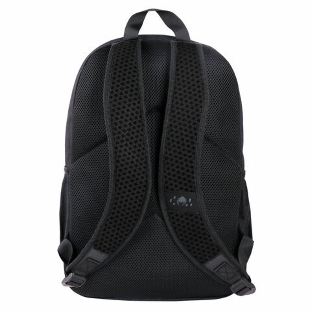 Рюкзак BRAUBERG FASHION CITY универсальный, 2 отделения, Green Spider, черный, 46х31х15 см, 273839