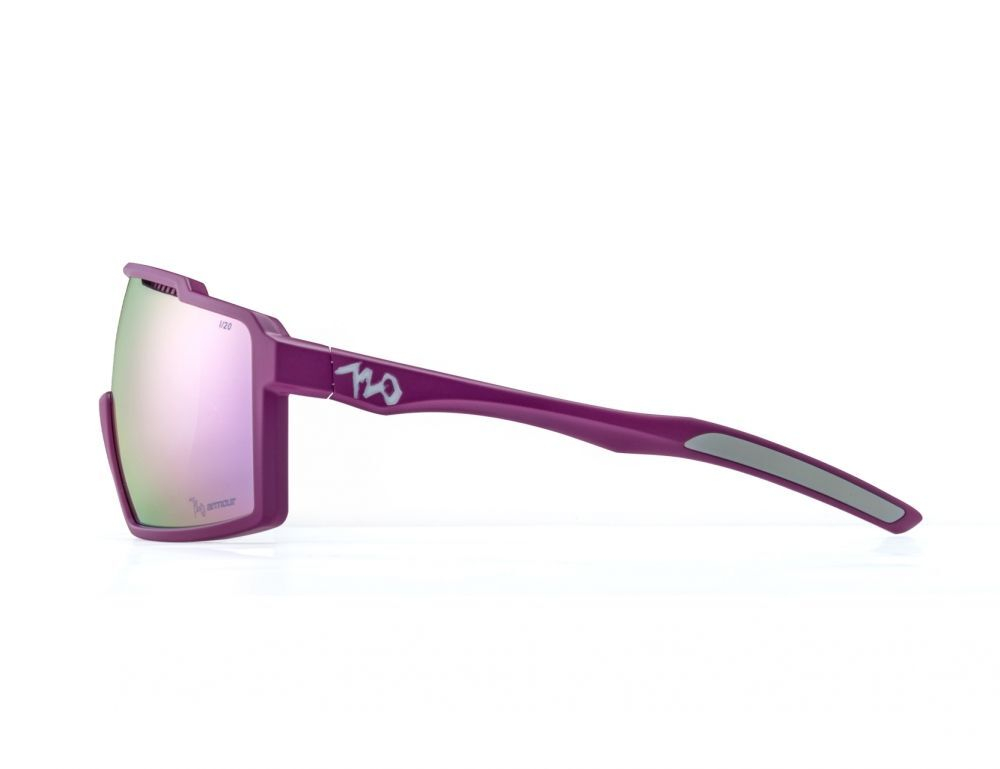 Спортивные очки 720armour A-Fei / Matte Reddish Purple / Smoke Fantasy Pink Lens