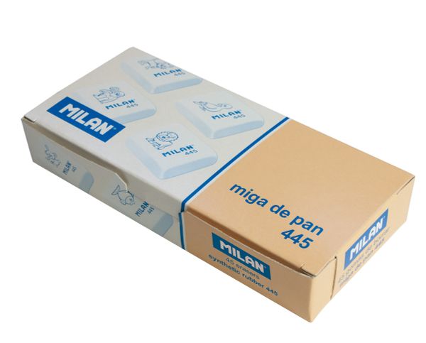 Ластик с рисунком 445 3.1х2.3х0.9 см, 45 шт, ассорти CMM445, Milan