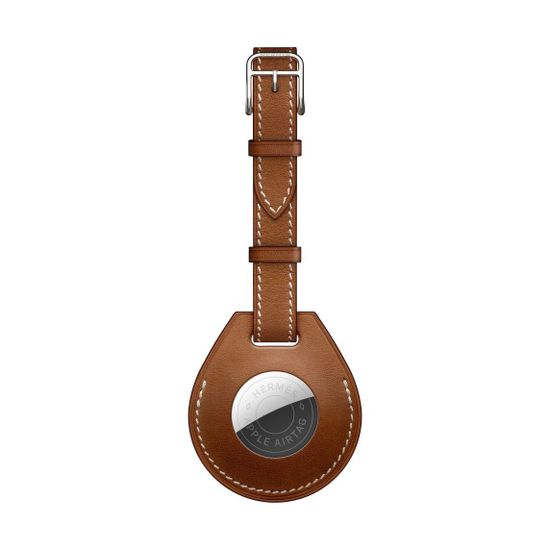 Бирка AirTag Hermès для багажа Fauve