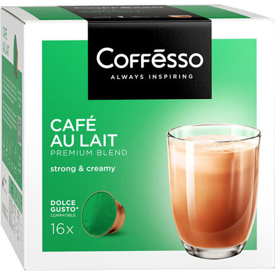 Кофе в капсулах Coffesso Dolce Gusto Cafe Au Lait (16 шт)