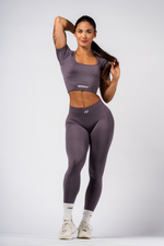 Кроп топ Shaping Crop Top FLOW SEAMLESS 499 Темно-серый