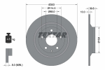 TEXTAR - 92242703-TET - Brake Disc