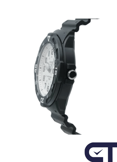 CASIO MRW-200H-7B — спортивные аналоговые часы с вращающимся безелем