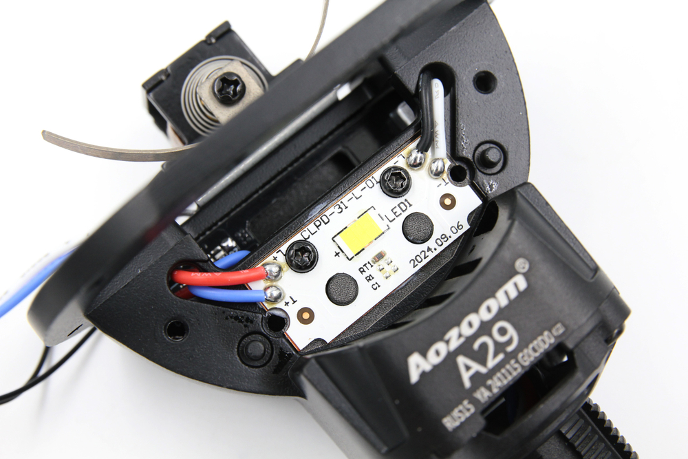 Билед модули Aozoom A29 2.5 дюйма, 4 чипа, 5500K, 12V, 37W/64W, съемное гаечное крепление (комплект, 2шт)