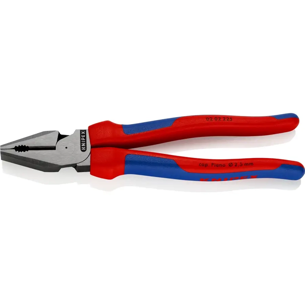 Плоскогубцы комбинированные особой мощности черненые 225 мм Knipex 02 02 225 SB