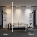 Трековый светильник Точки / Points Exility X 2700-6000K 12Вт 40° Dim Smart Zigbee, TR241-4-12WTW-DSZ-B. TM Maytoni
