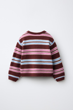 ZARA СВИТЕР В ПОЛОСКУ HELLO KITTY © SANRIO, РАЗНОЦВЕТНЫЙ