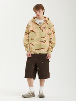 Мужская Толстовка Henley-neck Camo