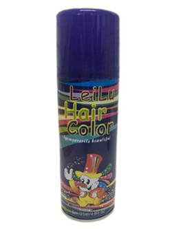 Leilu Hair Color Purple - Цветной лак для волос Фиолетовый 125 мл