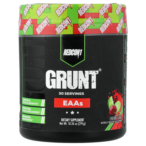 Redcon1, Grunt®, EAA, вишня и лайм, 291 г (10,26 унции)