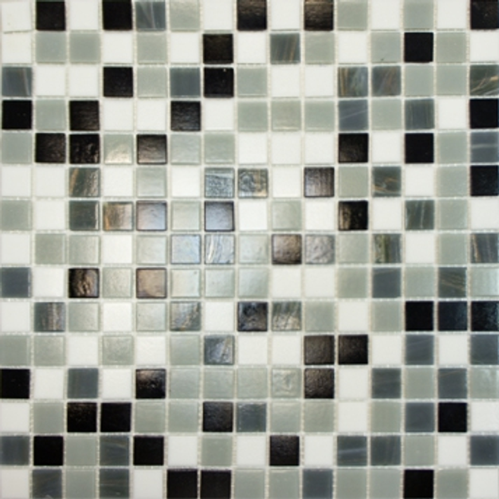 Elada Mosaic. Мозаика HK-16 (327*327*4мм) серый микс