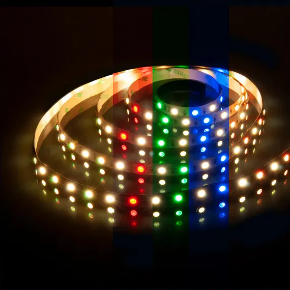 Светодиодная лента 24V 60Led 14,4W IP20 RGBW Лента светодиодная 24V 14,4W 60Led 5050+5050 IP20 MIX RGB/теплый белый, 5м Elektrostandard