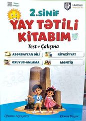 2-ci sinif Yay tətili kitabım. Test + çalışma