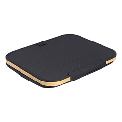 Корзина для белья 40x33x20см Smart Solutions Neat Low черная