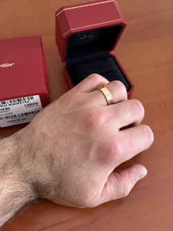 Кольцо Cartier Love Classic Model