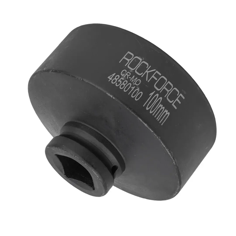 Головка ударная глубокая 1'', 100мм (6гр) RockForce RF-48580100