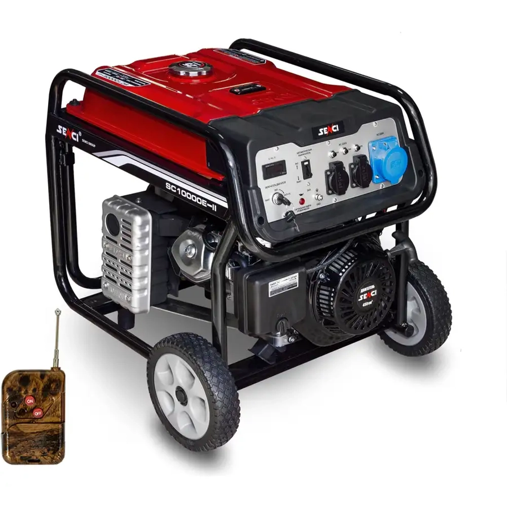 Электрогенератор бензиновый -II Senci SC10000