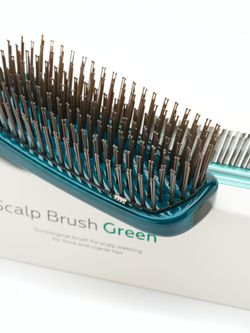 Расческа Majestic Scalp Brush изумруд
