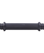 Гриф гантельный BB-106 d=25 мм, пластиковый, с пластиковыми замками, 35 см
