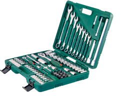 S04H52482S Набор инструмента универсальный 1/4", 1/2"DR, 82 предмета