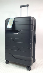 Большой чемодан Bon-Voyage PP One, Черный, L
