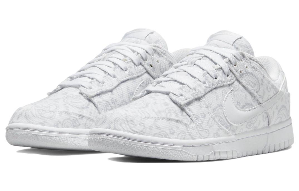 Nike Dunk Low White Paisley Women's