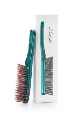 Расческа Majestic Scalp Brush изумруд