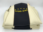 Чехлы премиум кожа + штрокс вышивка VOLVO FH/FM от 2013- г. V13 Польша