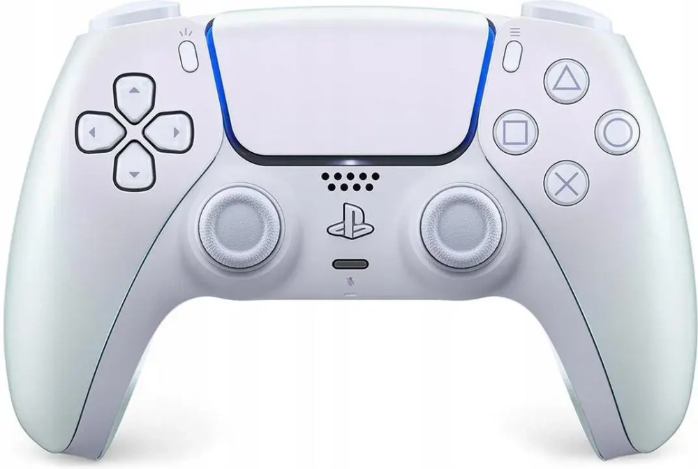 Беспроводной геймпад Dualsense Controller для PS5 (Chroma Pearl - Жемчужный хром, CFI-ZCT1W: SIEE)