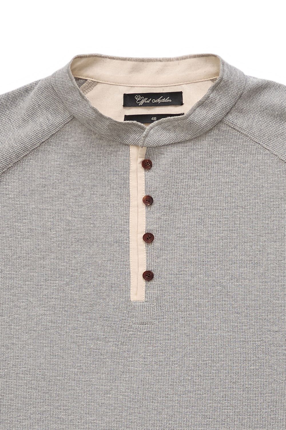 Лонгслив Waffle Henley Shirt