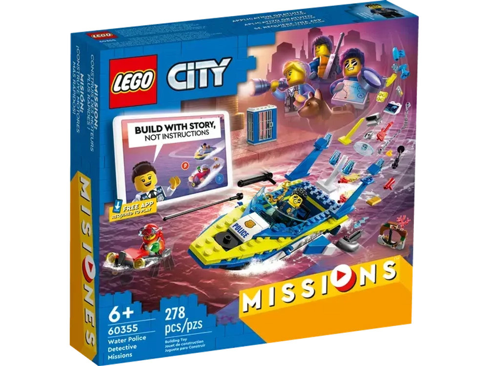 (Бронь) LEGO® 60355 Water Police Detective Missions