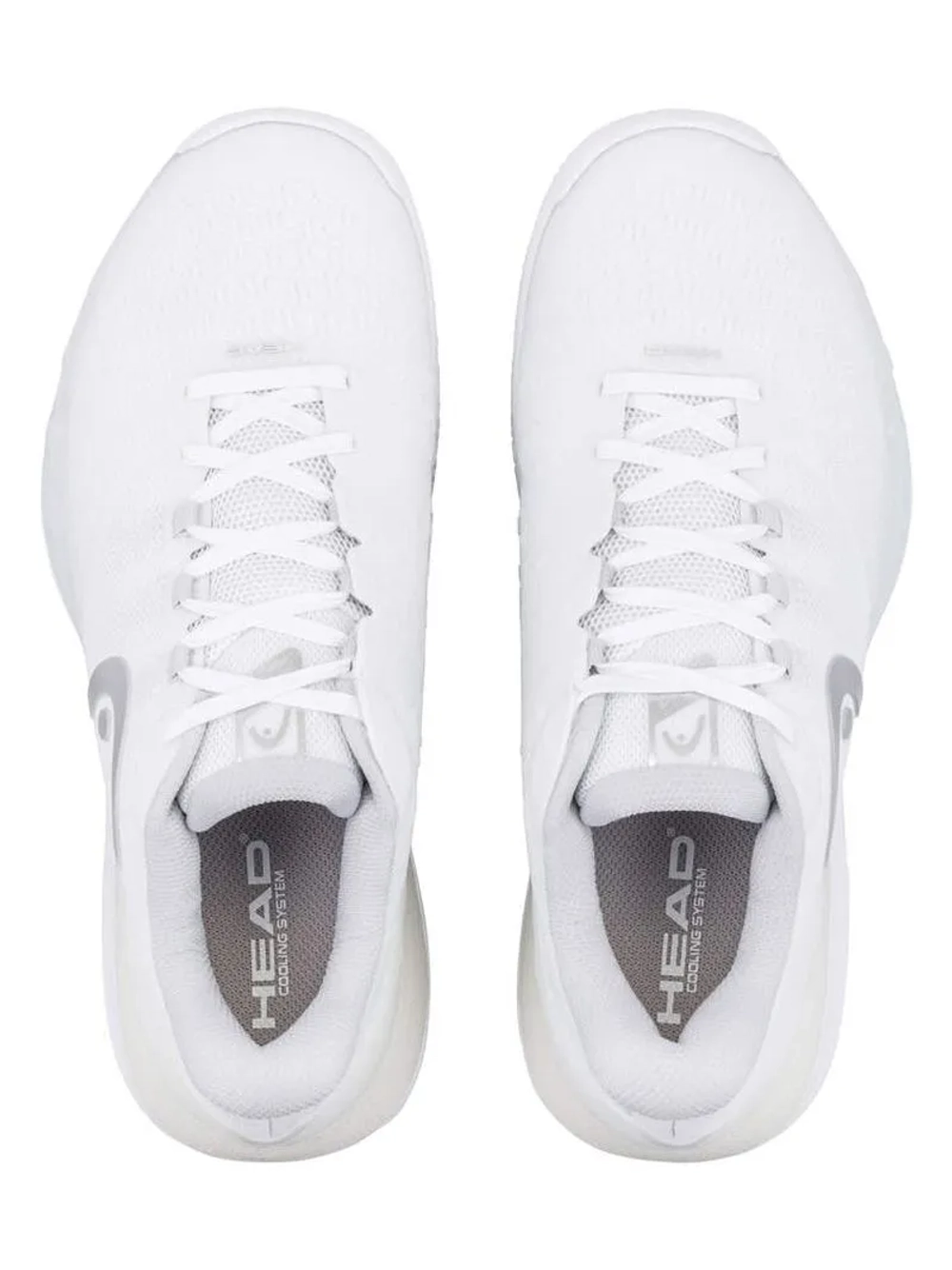 Женские теннисные кроссовки Head Revolt Pro 5.0 - white/light grey