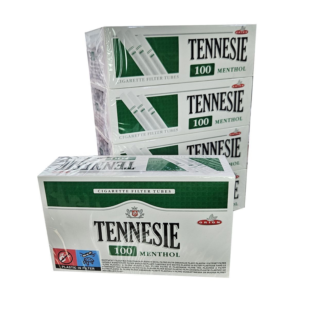 Гильзы для сигарет "Tennesie" KS Menthol 5x100шт (Комплект)