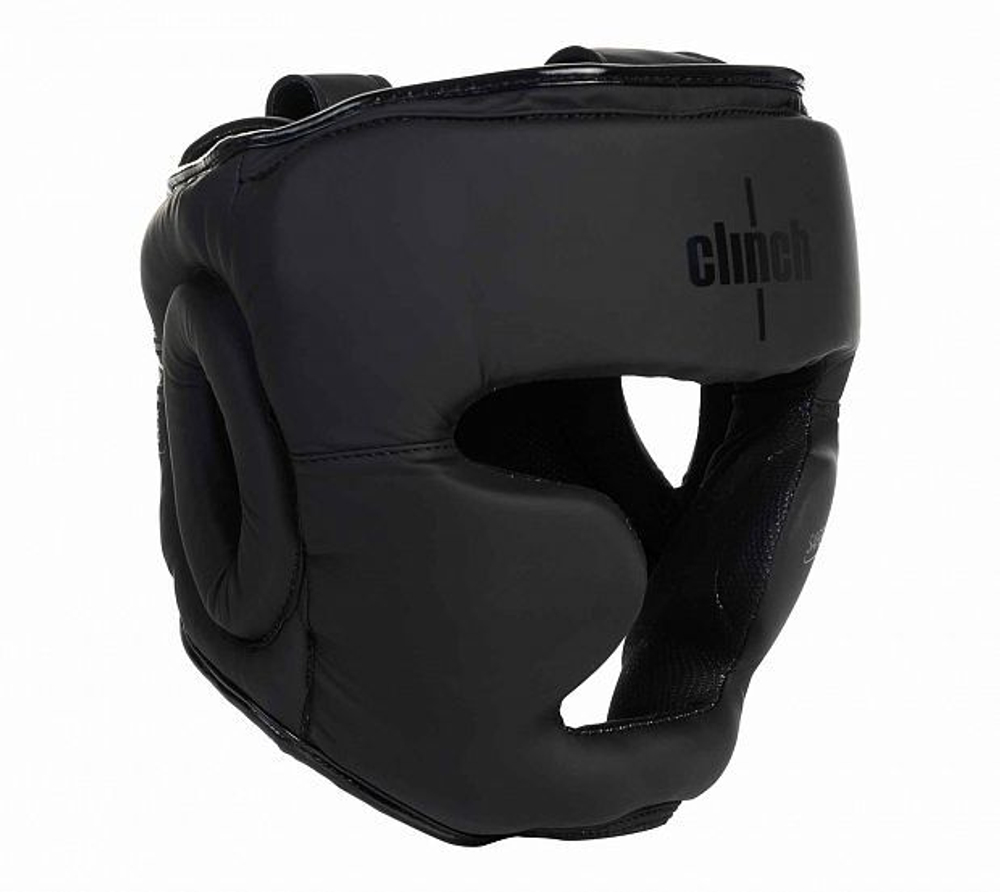 Шлем боксерский Clinch Mist Full Face черный C144