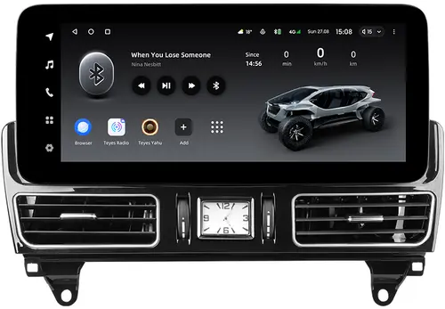 Магнитола для Mercedes-Benz GLE Coupe 2015-2019 C292 - Teyes LUX ONE монитор 12.3", Android 10, Быстрая, CarPlay, 4G SIM-слот