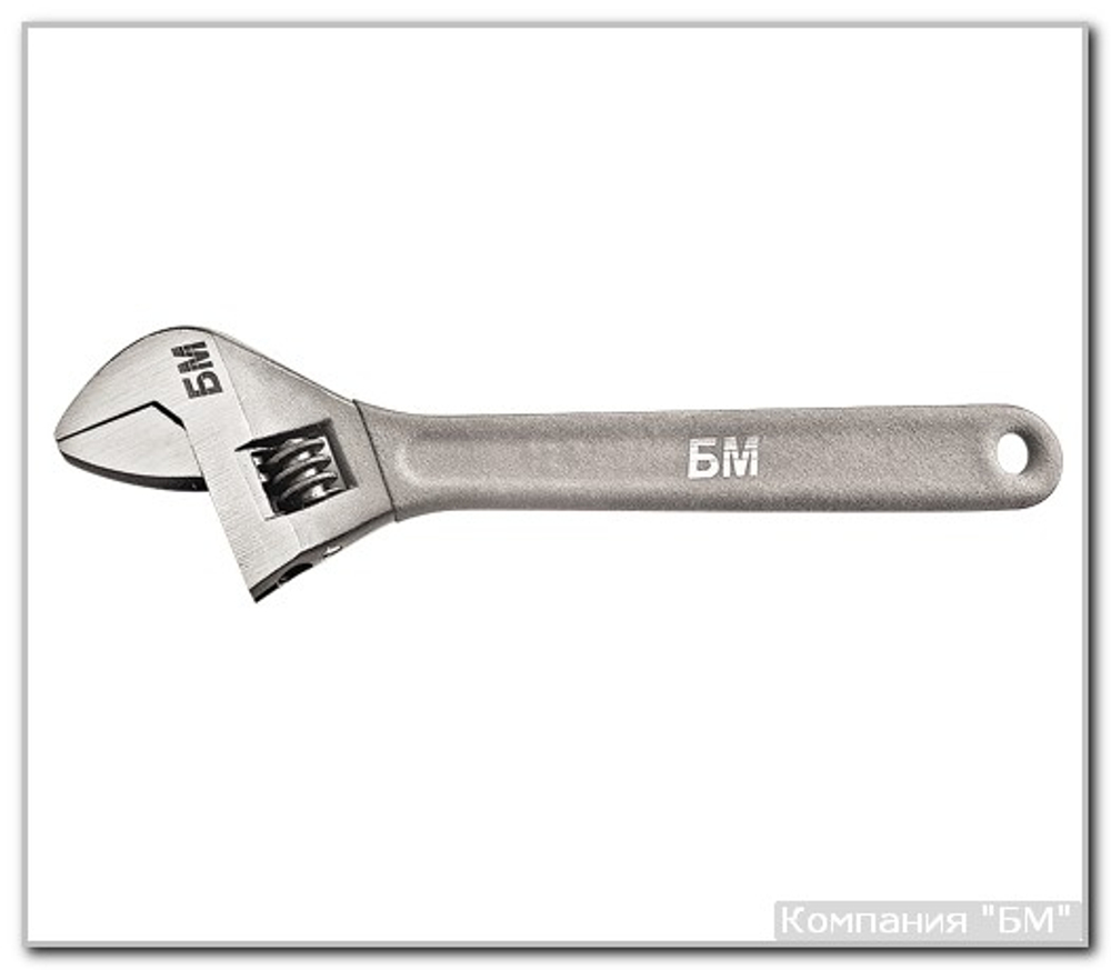 Ключ разводной до 38 мм 12" БМ