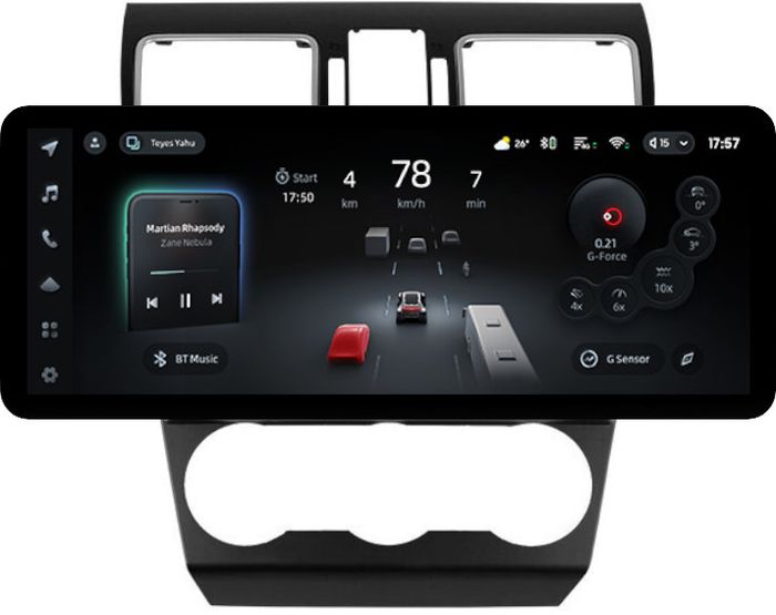 Магнитола для Subaru Forester 4 2015-2018, Impreza 4, XV 1 - Teyes CC4PRO монитор 12.3" 2K QLED + рамка 9, Android 13, Быстрейшая, Snapdragon 778G, ИИ, CarPlay, DSP, 4G SIM-слот