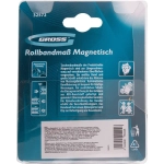 Рулетка Magnetisch,5мХ25мм,обрезин.корпус,автофиксац GROSS 32572