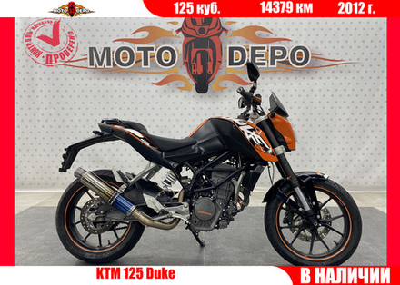 KTM 125 Duke , 2012