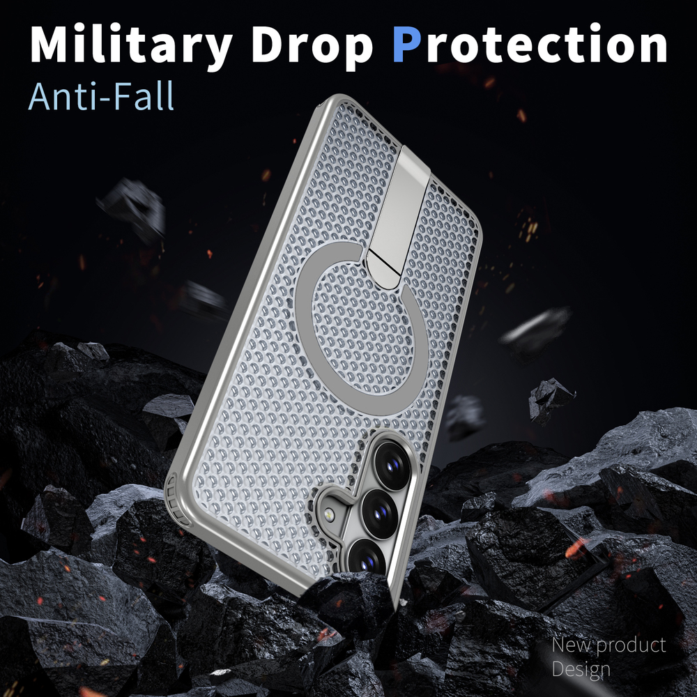 Прозрачный чехол Mesh Pro Magnetic Case для Samsung Galaxy S26+