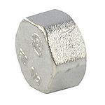 Заглушка латунь никель Ду 40 (1 1/2") ВР 9016 ГОСТ 32585-2013 Aquasfera 9016-05