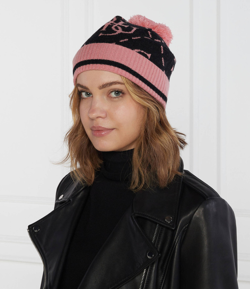 Шапка 4G BEANIE GUESS ACTIVE - черный(V3BZ03 Z39B0)