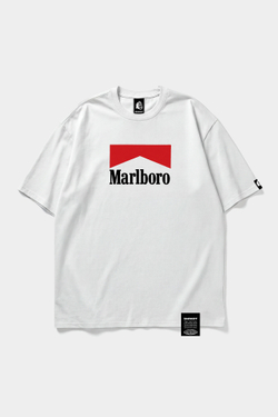 Футболка SHMOT "MARLBORO" MONO Белый