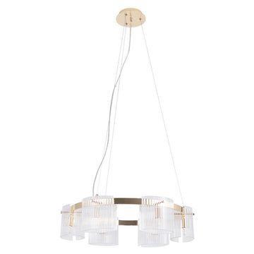 Подвесная люстра 6*G9 ENCANTO SP6 золото Crystal Lux