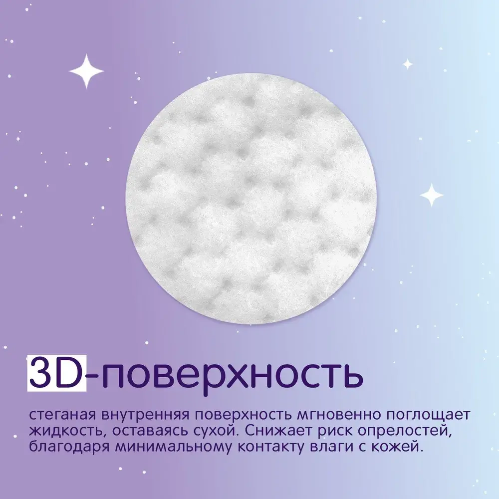 JOONIES Magic Night Подгузники-трусики, размер M (6-11 кг), 24 шт. Ночные