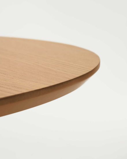 Oqui Раздвижной стол из шпона дуба и массива дерева 90 (170) x 90 см La Forma Испания 